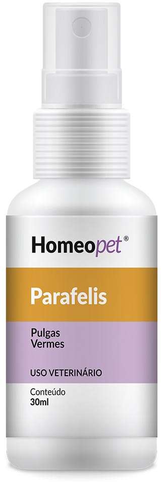 Sistema de Terapia Homeopet Antiparasitário para Gatos Parafelis - 30 mL