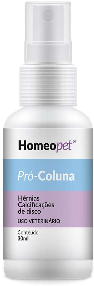 Sistema de Terapia Homeopet Doenças da Coluna Pró-Coluna - 30 mL