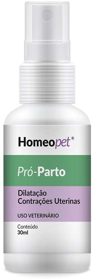 Sistema de Terapia Homeopet Auxílio ao Parto Pró-Parto - 30 mL