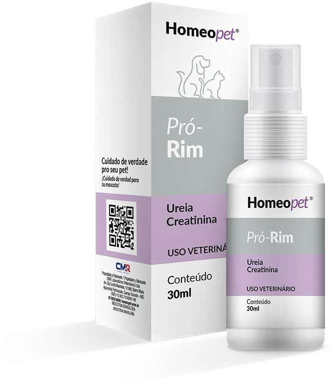Sistema de Terapia Homeopet Doença Renal Pró-Rim - 30 mL