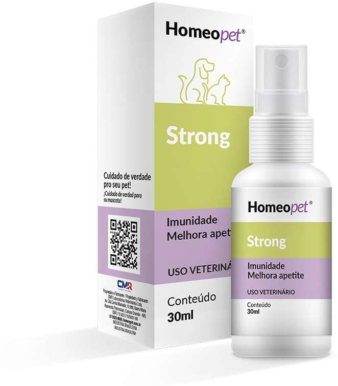 Sistema de Terapia Homeopet Estímulo da Imunidade Strong - 30 mL