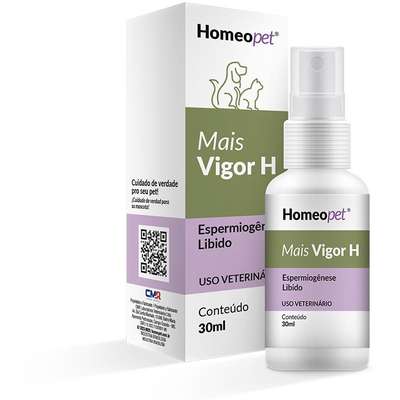 Sistema de Terapia Real H Homeo Pet Mais Vigor H - 30 mL
