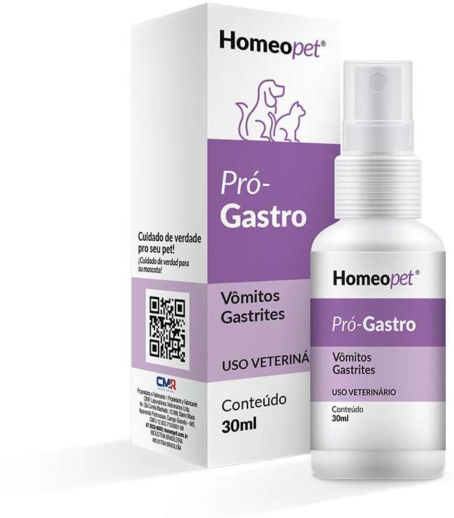 Sistema de Terapia Homeopet Doenças do Estomâgo Pró-Gastro - 30 mL
