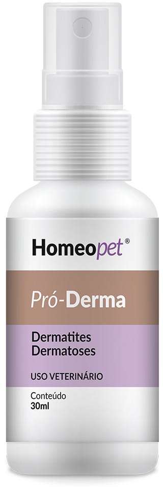 Sistema de Terapia Homeopet Alergias de Pele Pró-Derma - 30 mL