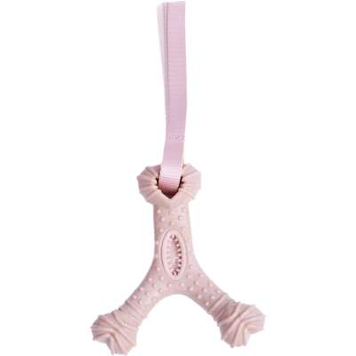 Mordedor Kroco Wishbone Texturizado Wood Bege para Cães
