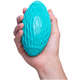 Brinquedo Kroco Bola de Rugby Azul Claro para Cães