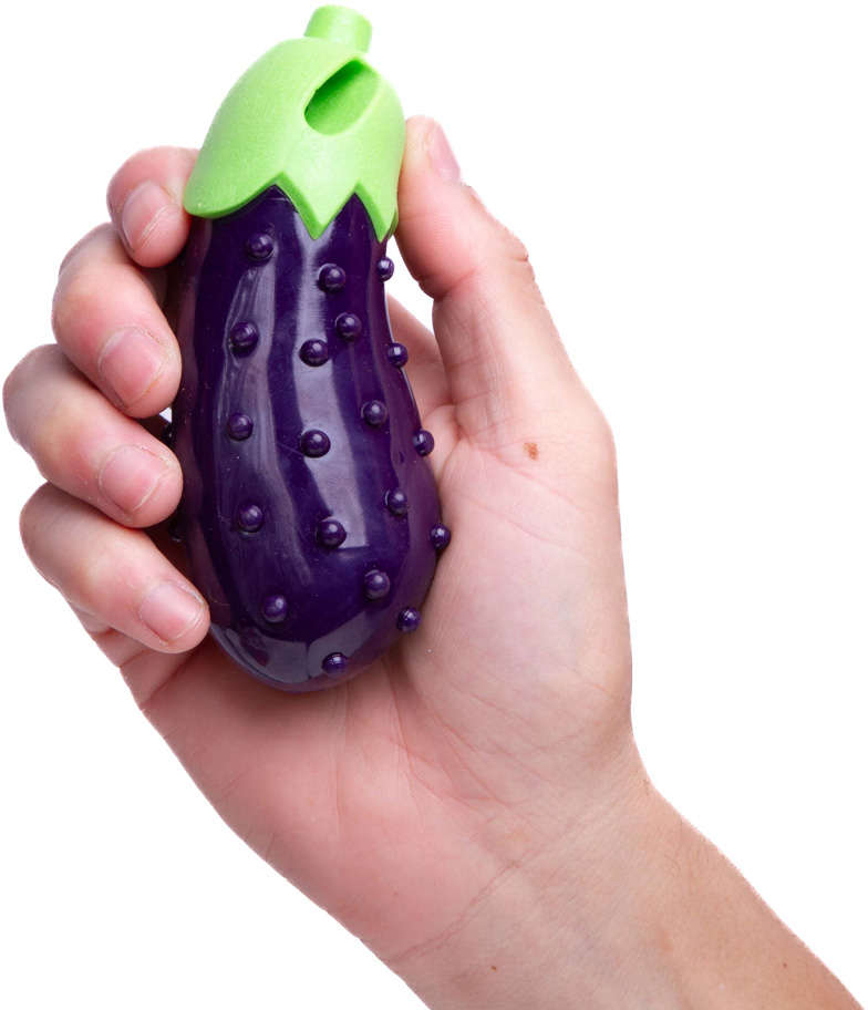 Brinquedo Kroco Berinjela para Cães - Tam. Único