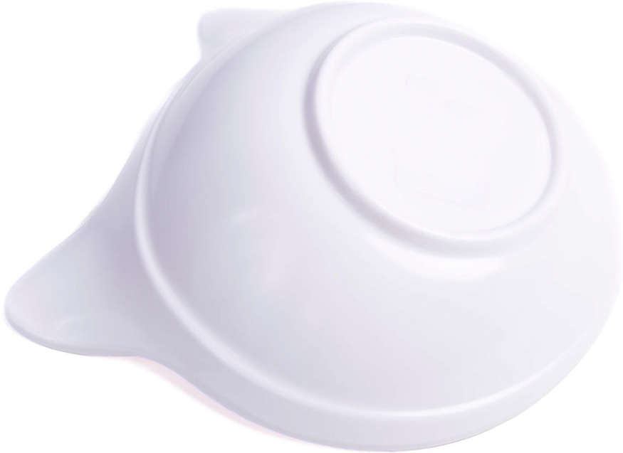 Comedouro Kroco Melanina Branco para Gatos - 600 mL