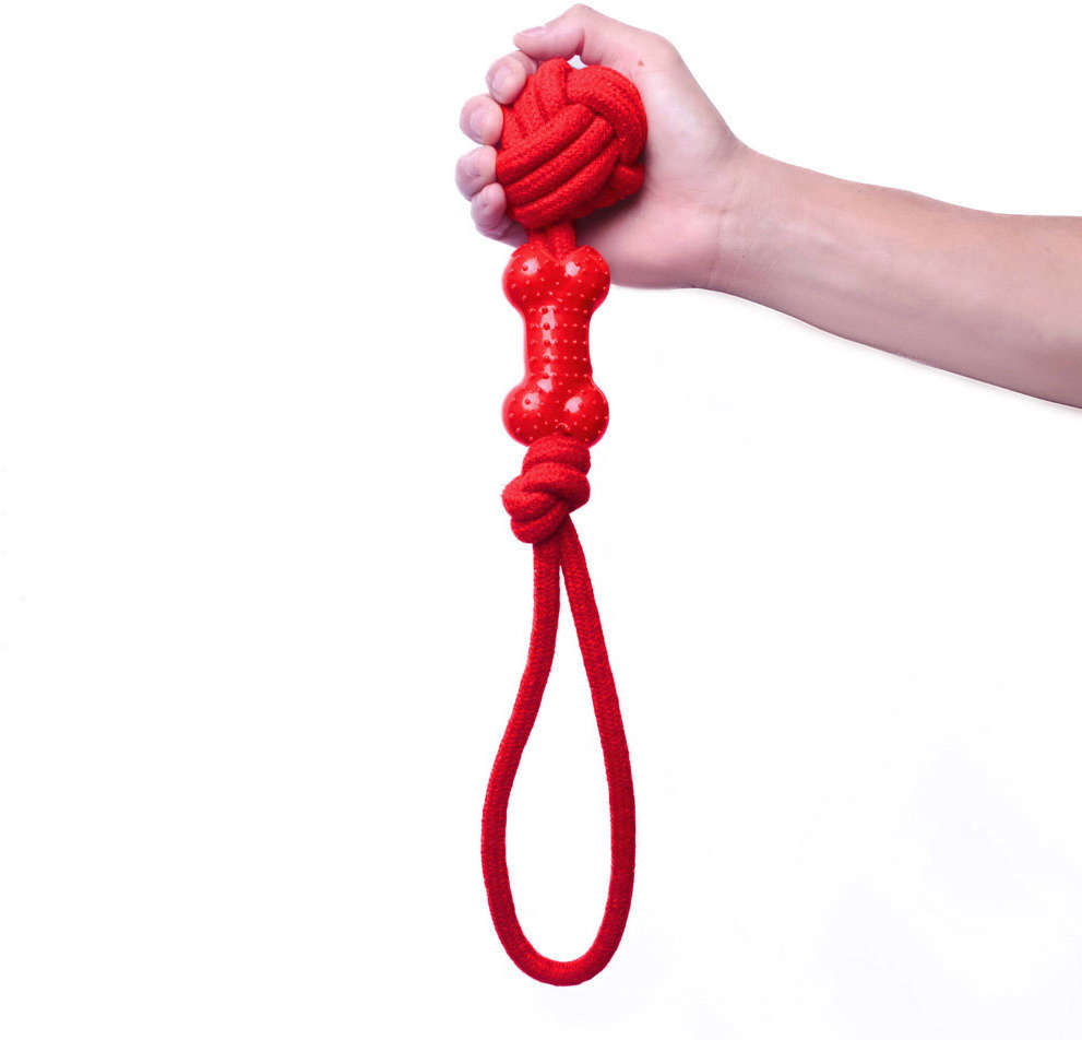 Brinquedo de Corda Kroco Puxador Vermelho - Tam. Único