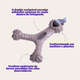 Mordedor Kroco Wishbone Texturizado Wood Marrom para Cães
