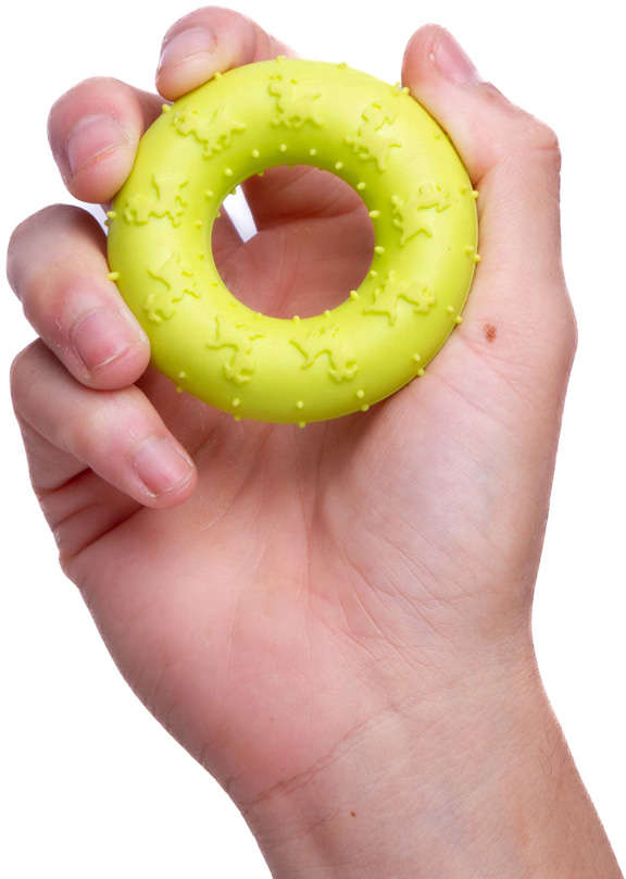 Mordedor Argola Kroco Verde para Cães - Tam. Único