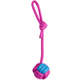 Brinquedo Kroco Puxador Corda Rosa/Azul para Cães