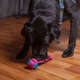 Brinquedo Kroco Puxador Corda Rosa/Azul para Cães