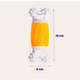 Mordedor Kroco Osso Massageador Laranja para Cães