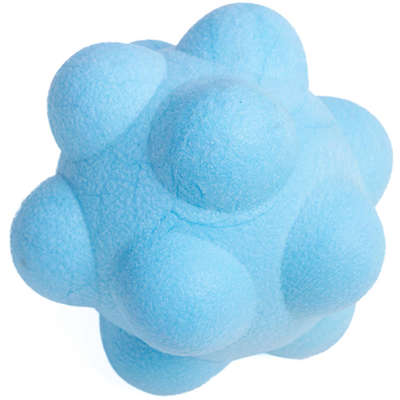 Mordedor Kroco Bolinha Átomo TPR Azul para Cães