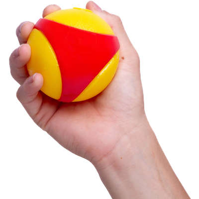 Brinquedo Kroco Bolinha de Borracha Apito Vermelho para Cães