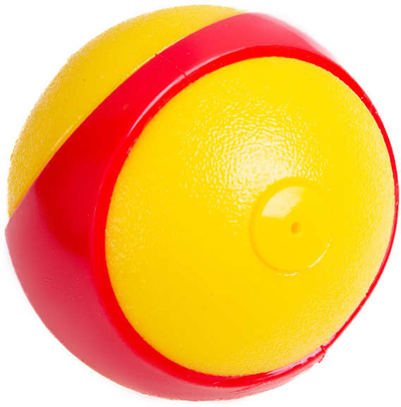 Brinquedo Kroco Bolinha de Borracha Apito Vermelho para Cães - Tam. G