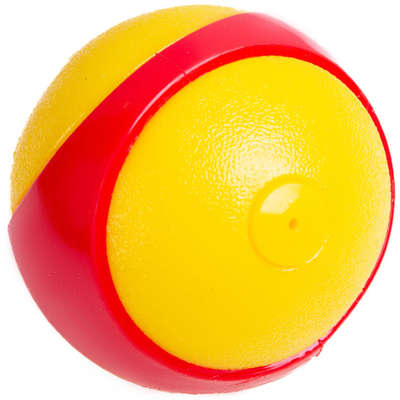 Brinquedo Kroco Bolinha de Borracha Apito Vermelho para Cães