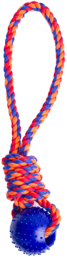 Brinquedo Kroco Puxador com Bolinha Azul para Cães - Tam. Único