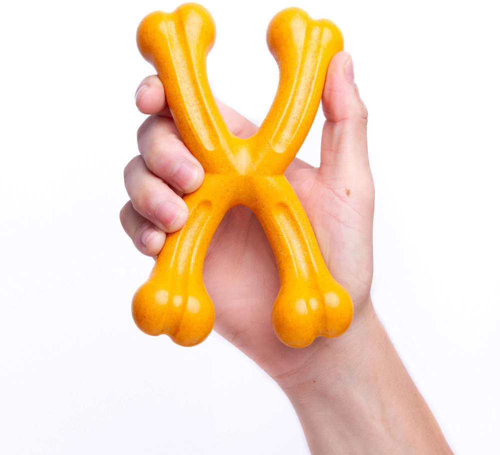 Mordedor Kroco Osso X Wood Aromatizado Carne para Cães - Tam. Único