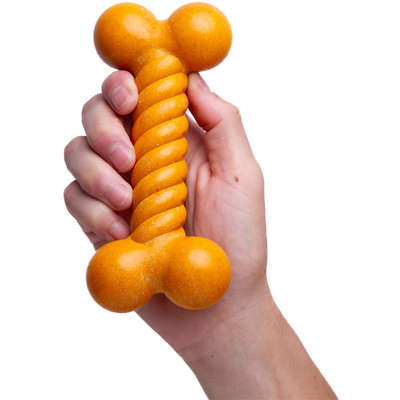 Mordedor Kroco Osso Torcido Wood Aromatizado Carne para Cães