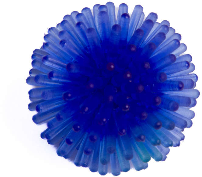 Brinquedo Kroco Bolinha 6 Unidades Coloridas para Gatos - Tam. Único