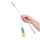 Brinquedo Kroco Varinha Plumas Verde para Gatos