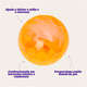 Bolinha Mordedora Kroco Cristal Laranja
