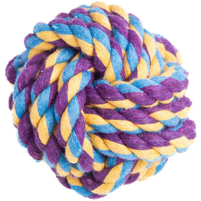 Brinquedo Kroco Bolinha de Corda Azul para Cães