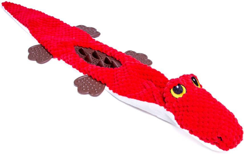 Pelúcia Kroco Jacaré Vermelho - Tam. Único