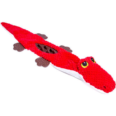 Pelúcia Kroco Jacaré Vermelho
