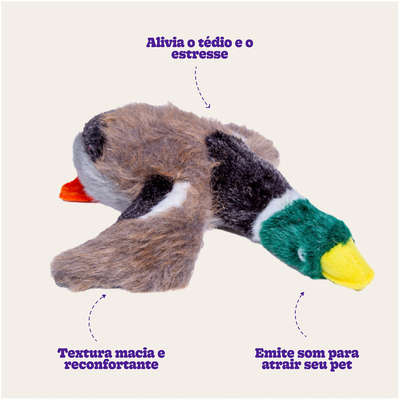 Pelúcia Kroco Pato Real