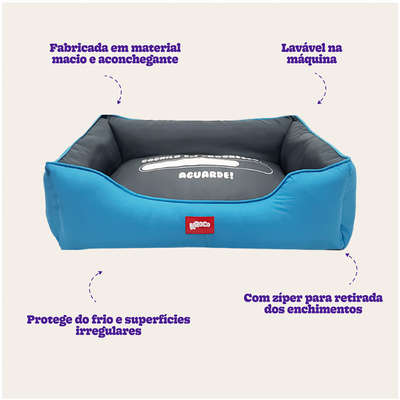 Cama Kroco Neon Azul