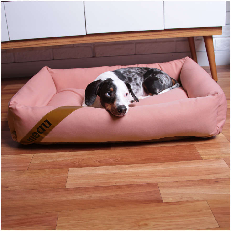 Cama Meau Faixa Rosa - Tam. G
