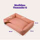 Cama Meau Faixa Rosa - Tam. G