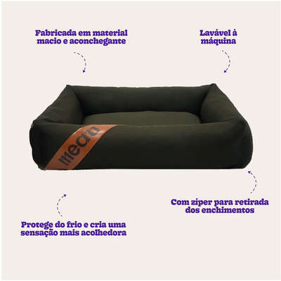 Cama Meau Faixa Verde