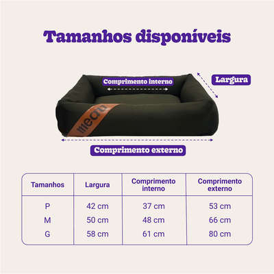Cama Meau Faixa Verde