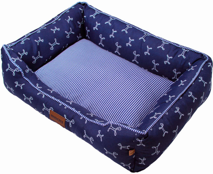 Cama Meau Munique Azul Marinho - Tam. GG