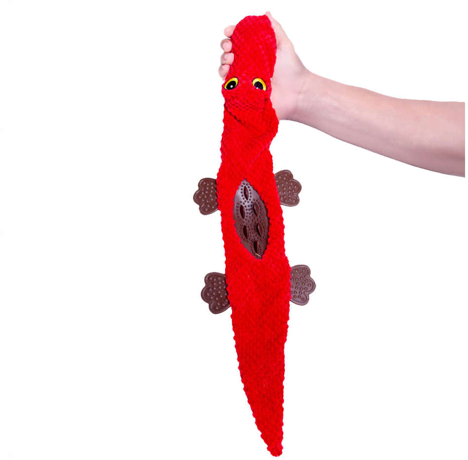 Pelúcia Kroco Jacaré Vermelho - Tam. Único