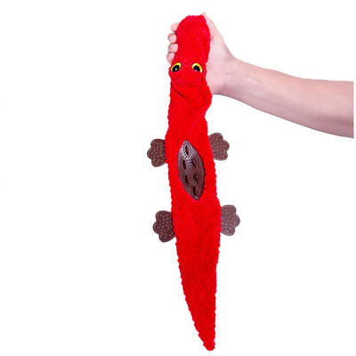 Pelúcia Kroco Jacaré Vermelho