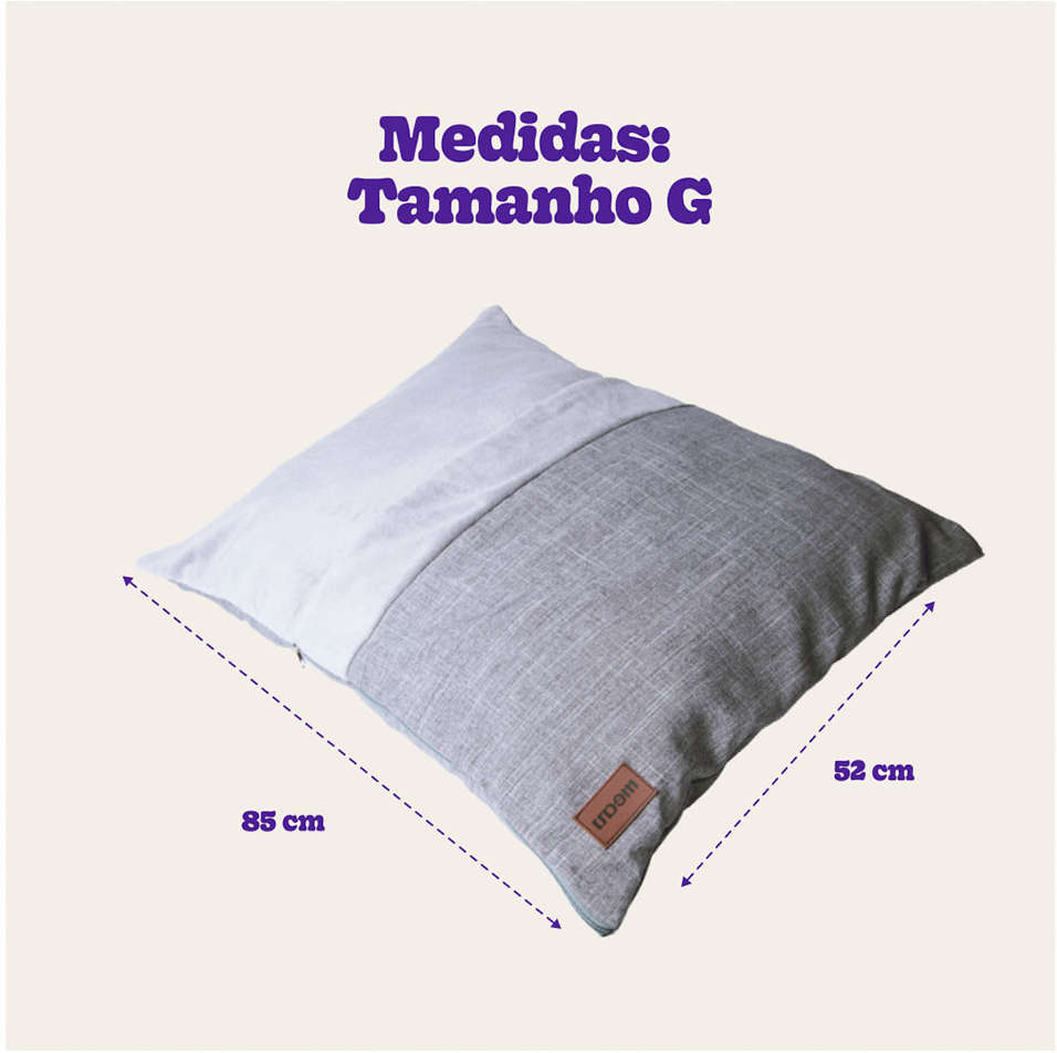 Cama Meau Envelope Cinza - Tam. G