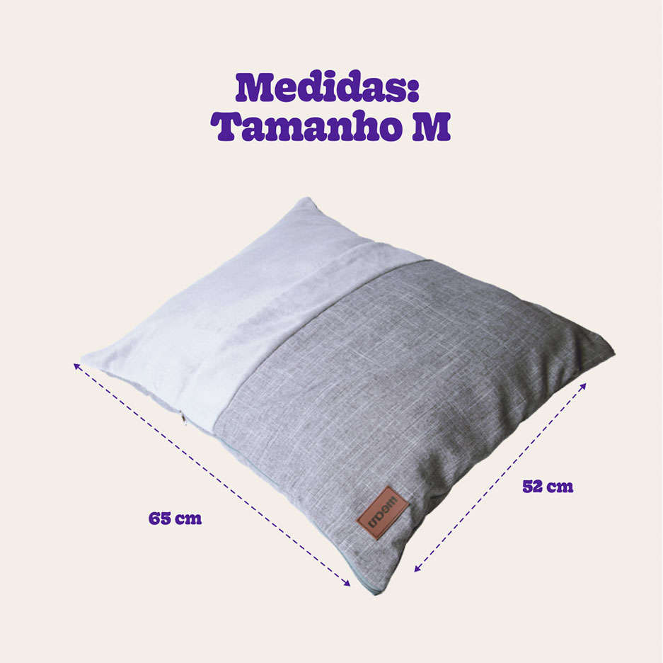 Cama Meau Envelope Cinza - Tam. M