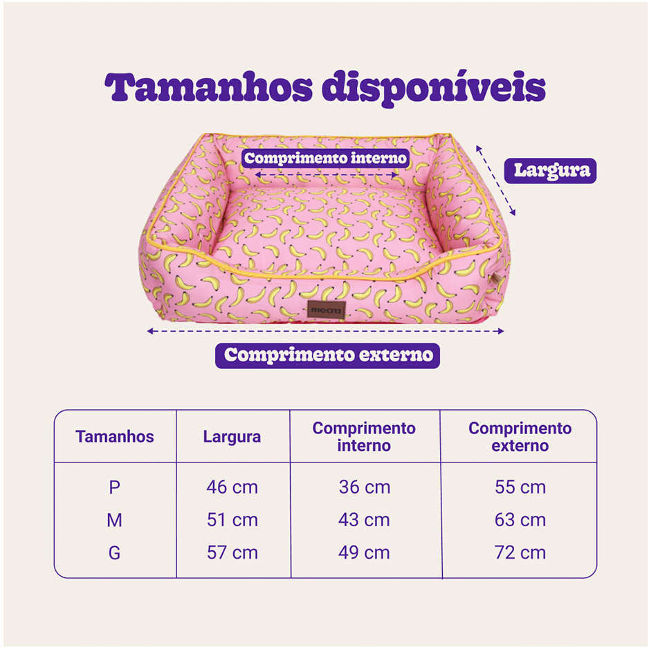 Cama Meau Banana - Tam. M
