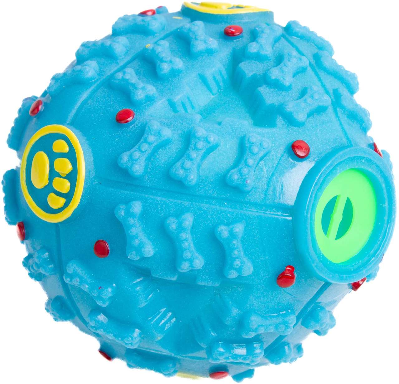 Brinquedo Kroco Bola Interativa Azul para CãeS - Tam. M