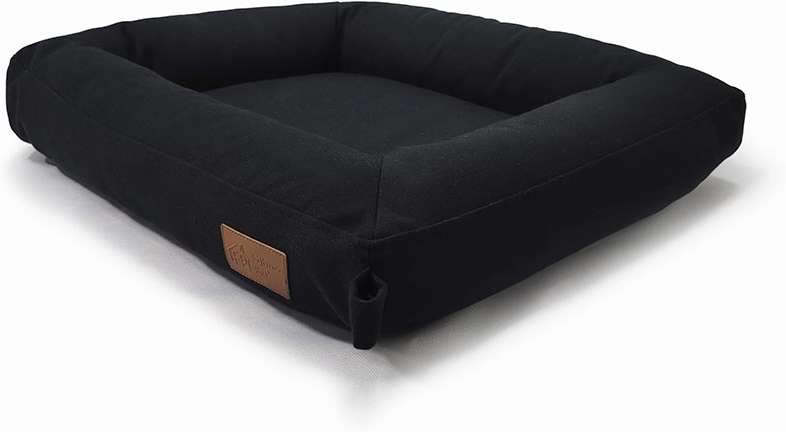Cama Fábrica Pet Flat Preto - Tam. P