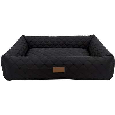 Cama Retangular Fábrica Pet Matelasse Preto