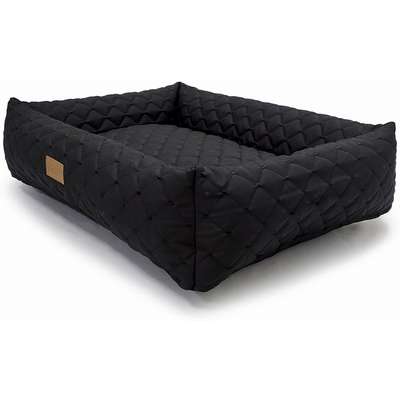 Cama Retangular Fábrica Pet Matelasse Preto
