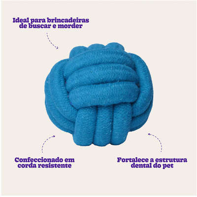Bola de Corda Kroco Azul