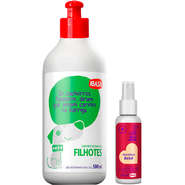 Kit Ibasa Sabonete Liquido e Deo Colônia Bebê para Cães Filhotes - KIT