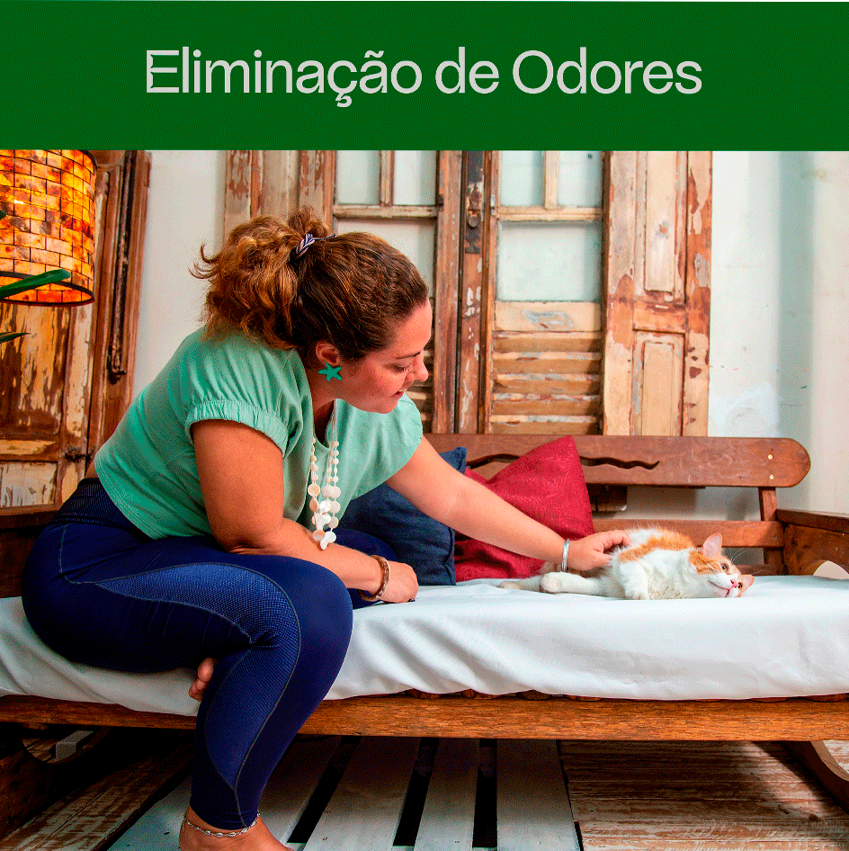 Areia Higiênica Viva Verde Grãos Grossos para Gatos - 4Kg
